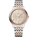 Omega De Ville Power Reserve Master Chronometer Stainless Steel - Sedna Gold / Beige / Bracelet — Ref. 434.20.41.21.09.001