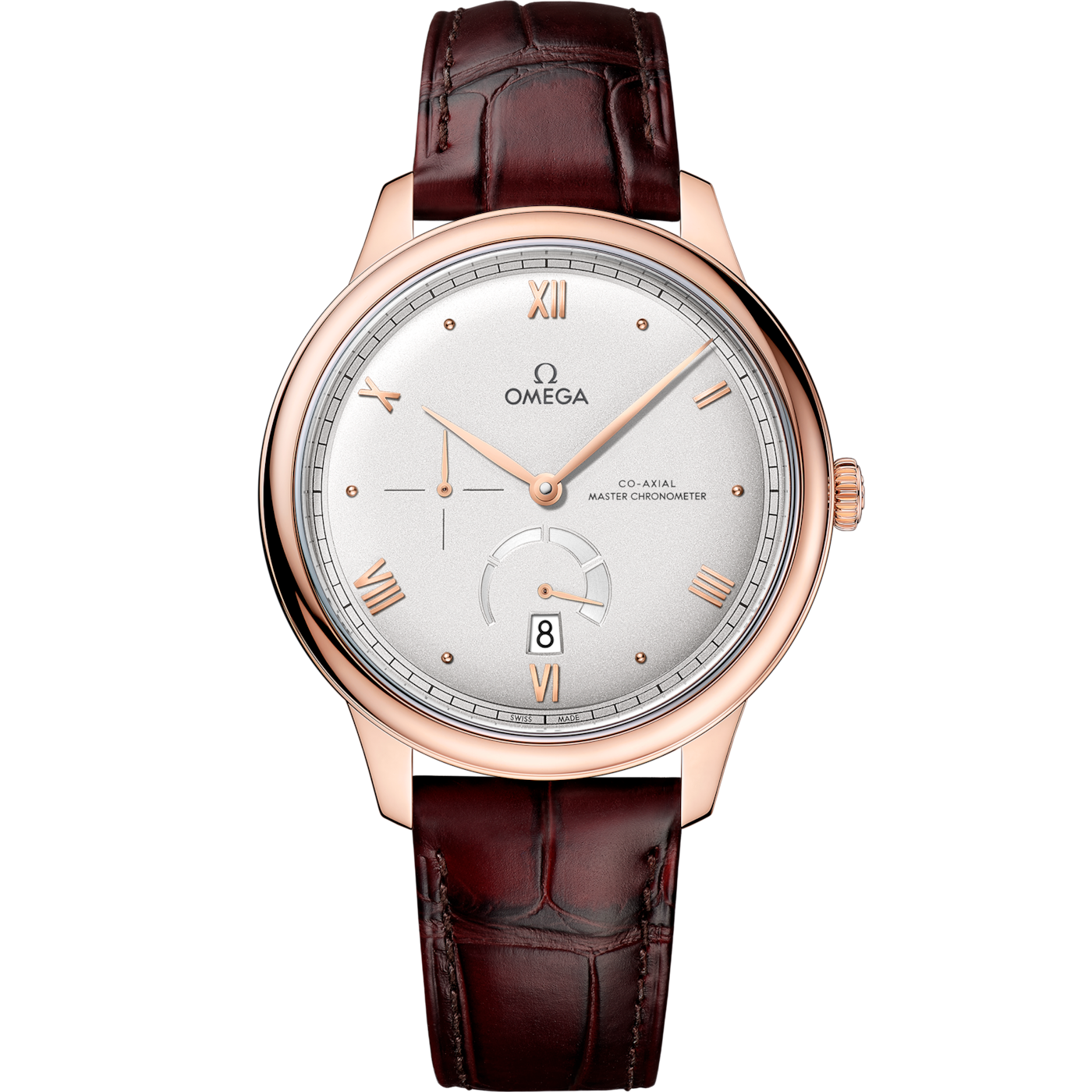 Omega De Ville Power Reserve Master Chronometer Sedna Gold / Silver — Ref. 434.53.41.21.02.001