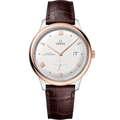 Omega De Ville Small Seconds Master Chronometer Stainless Steel - Sedna Gold / Silver — Ref. 434.23.41.20.02.001
