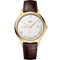Omega De Ville Small Seconds Master Chronometer Yellow Gold / Silver — Ref. 434.53.41.20.02.001