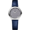 Omega De Ville Quartz 27.5 Stainless Steel / Lavender - Diamond — Ref. 434.13.28.60.53.001
