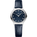 Omega De Ville Quartz 27.5 Stainless Steel / Blue - Diamond — Ref. 434.13.28.60.53.002