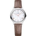 Omega De Ville Quartz 27.5 Stainless Steel / MOP - Diamond — Ref. 434.13.28.60.55.001