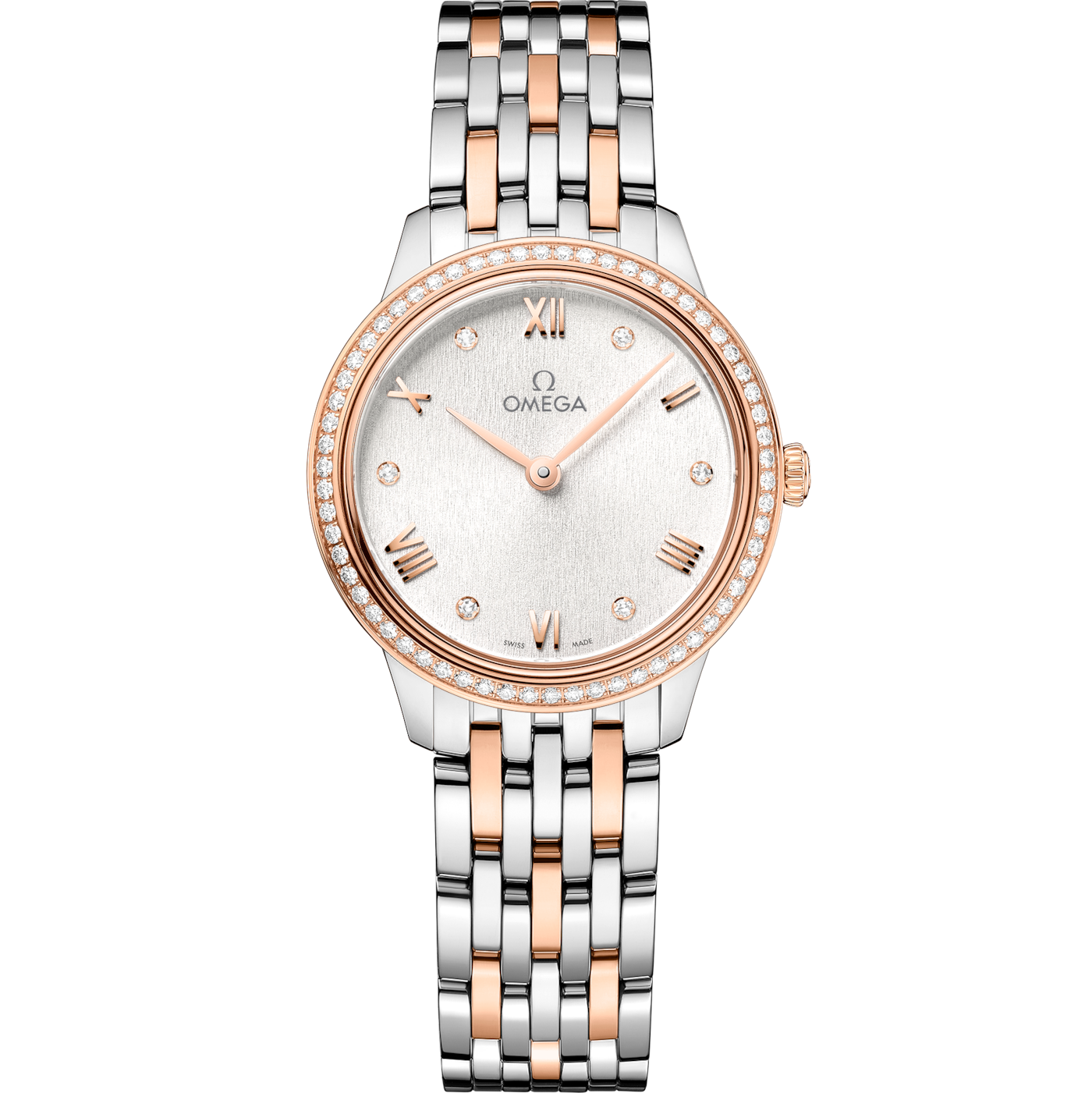 Omega De Ville Prestige 27.5åÊmm, Steel - Sedna gold on Steel - Sedna gold - 434.25.28.60.52.001 — Ref. 434.25.28.60.52.001