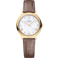 Omega De Ville Quartz 27.5 Yellow Gold / MOP - Diamond — Ref. 434.53.28.60.55.002