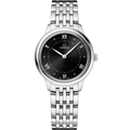 Omega De Ville Quartz 30 Stainless Steel / Black / Bracelet — Ref. 434.10.30.60.01.001