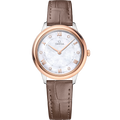 Omega De Ville Quartz 30 Stainless Steel - Sedna Gold / MOP - Diamond — Ref. 434.23.30.60.55.001