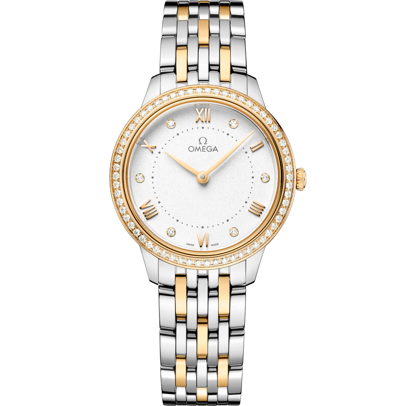 Omega De Ville Prestige 30åÊmm, Steel - yellow gold on Steel - yellow gold - 434.25.30.60.52.002 — Ref. 434.25.30.60.52.002