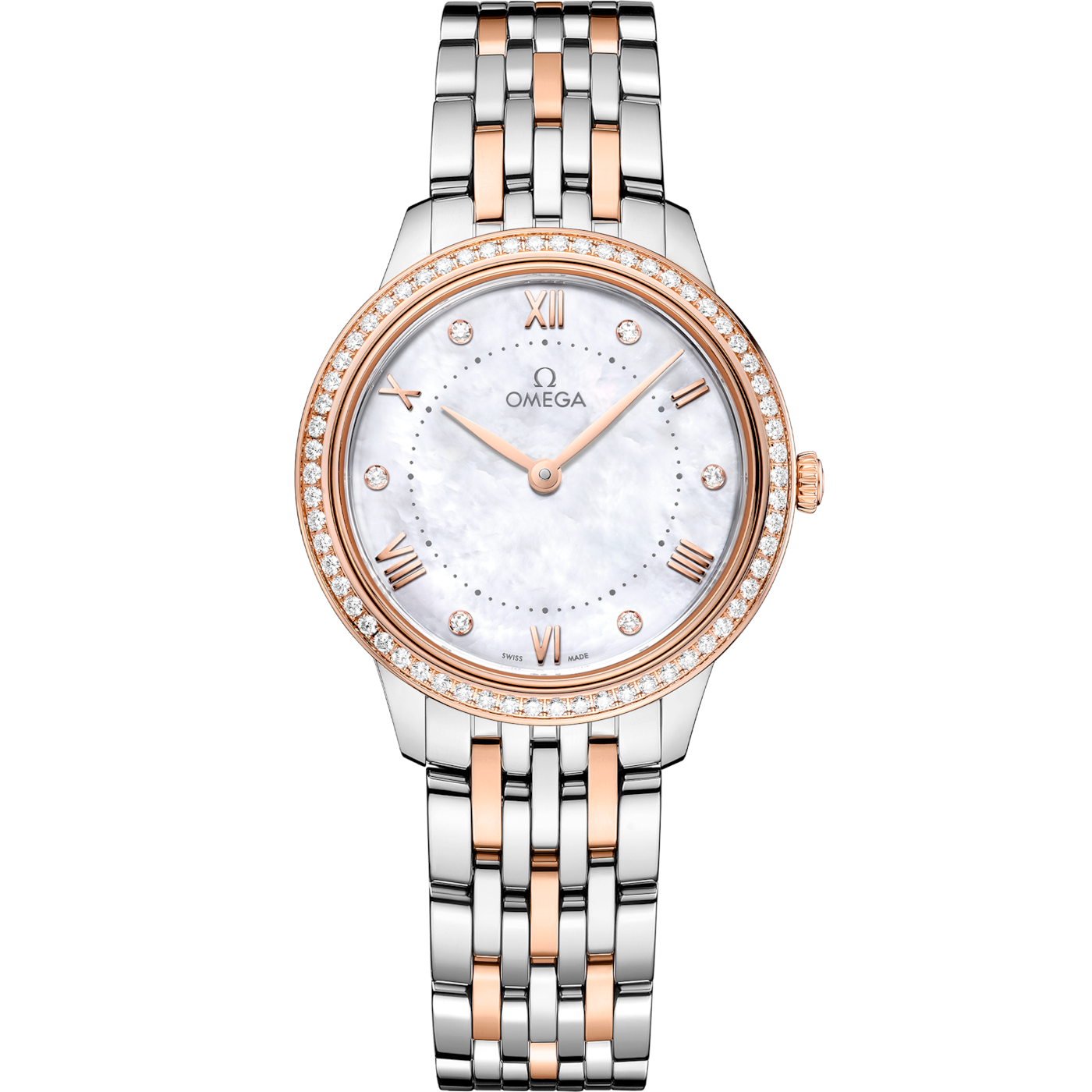 Omega De Ville Prestige 30åÊmm, Sedna gold on Steel - Sedna gold - 434.25.30.60.55.001 — Ref. 434.25.30.60.55.001