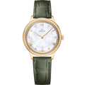 Omega De Ville Quartz 30 Yellow Gold - Diamond / MOP - Diamond — Ref. 434.58.30.60.55.002