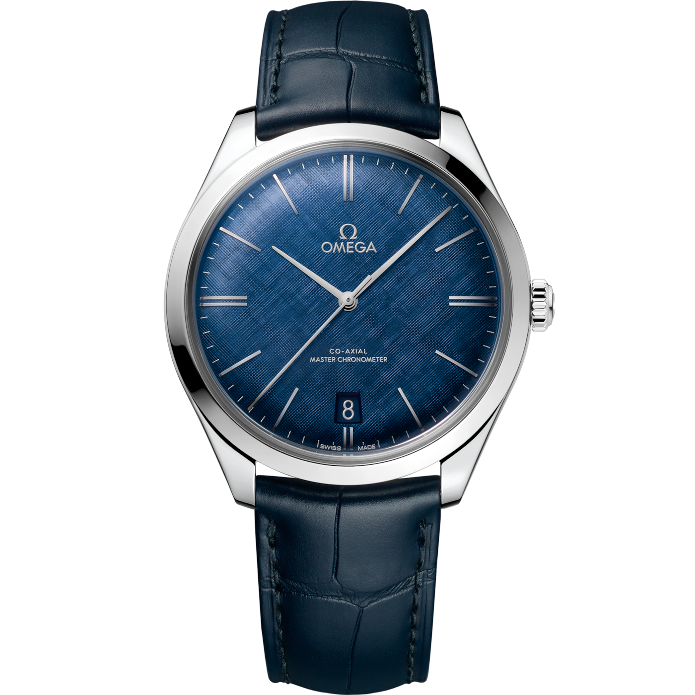 Omega De Ville Tr̩sor Master Chronometer Stainless Steel / Blue — Ref. 435.13.40.21.03.001