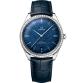 Omega De Ville Tr̩sor Master Chronometer Stainless Steel / Diamond / Blue — Ref. 435.18.40.21.03.001