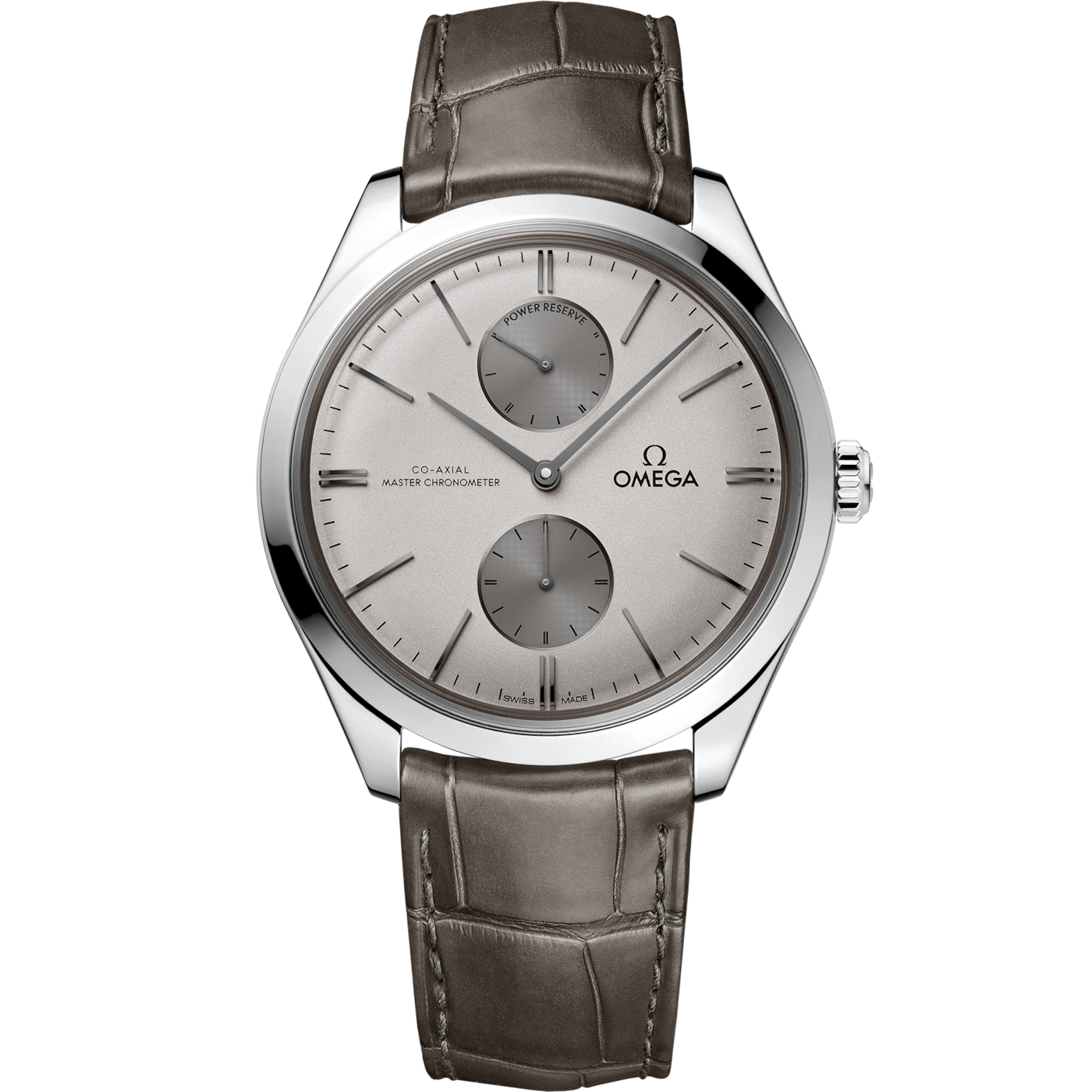 Omega De Ville Tr̩sor Master Chronometer Power Reserve Stainless Steel / Silver — Ref. 435.13.40.22.06.001