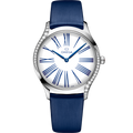 Omega De Ville Tr̩sor 36 Stainless Steel / White Roman / Fabric — Ref. 428.17.36.60.04.001