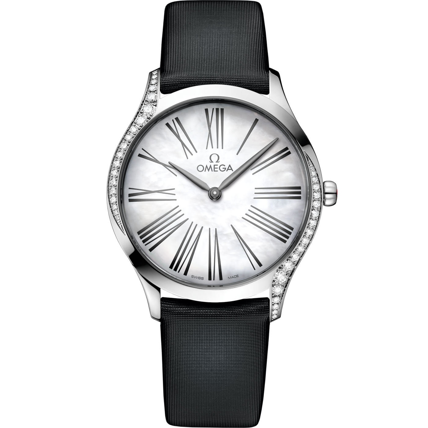 Omega De Ville Tr̩sor 36 Stainless Steel / MOP Roman / Fabric — Ref. 428.17.36.60.05.001