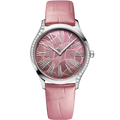 Omega De Ville Tr̩sor 36 Stainless Steel / Pink - Lotus / Alligator — Ref. 428.18.36.60.10.001