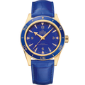 Omega Seamaster 300 Co-Axial Master Chronometer Yellow Gold / Lapis Lazuli — Ref. 234.63.41.21.99.002
