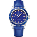 Omega Seamaster 300 Co-Axial Master Chronometer Platinum / Lapis Lazuli — Ref. 234.93.41.21.99.002