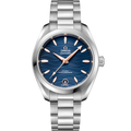 Omega Seamaster Aqua Terra 150M Master Chronometer 34 Stainless Steel / Blue-Waves / Bracelet — Ref. 220.10.34.20.03.001