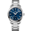 Omega Seamaster Aqua Terra 150M Master Chronometer 38 Stainless Steel / Blue / Bracelet — Ref. 220.10.38.20.03.001