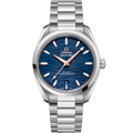Omega Seamaster Aqua Terra 150M Master Chronometer 38 Stainless Steel / Blue-Waves / Bracelet — Ref. 220.10.38.20.03.002