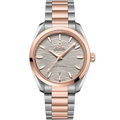 Omega Seamaster Aqua Terra 150M Master Chronometer 38 Stainless Steel / Sedna Gold / Grey-Waves / Bracelet — Ref. 220.20.38.20.06.001