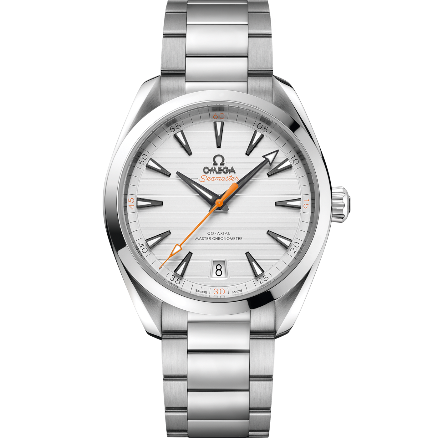 Omega Seamaster Aqua Terra 150M Master Chronometer 41 Stainless Steel / Silver / Bracelet — Ref. 220.10.41.21.02.001
