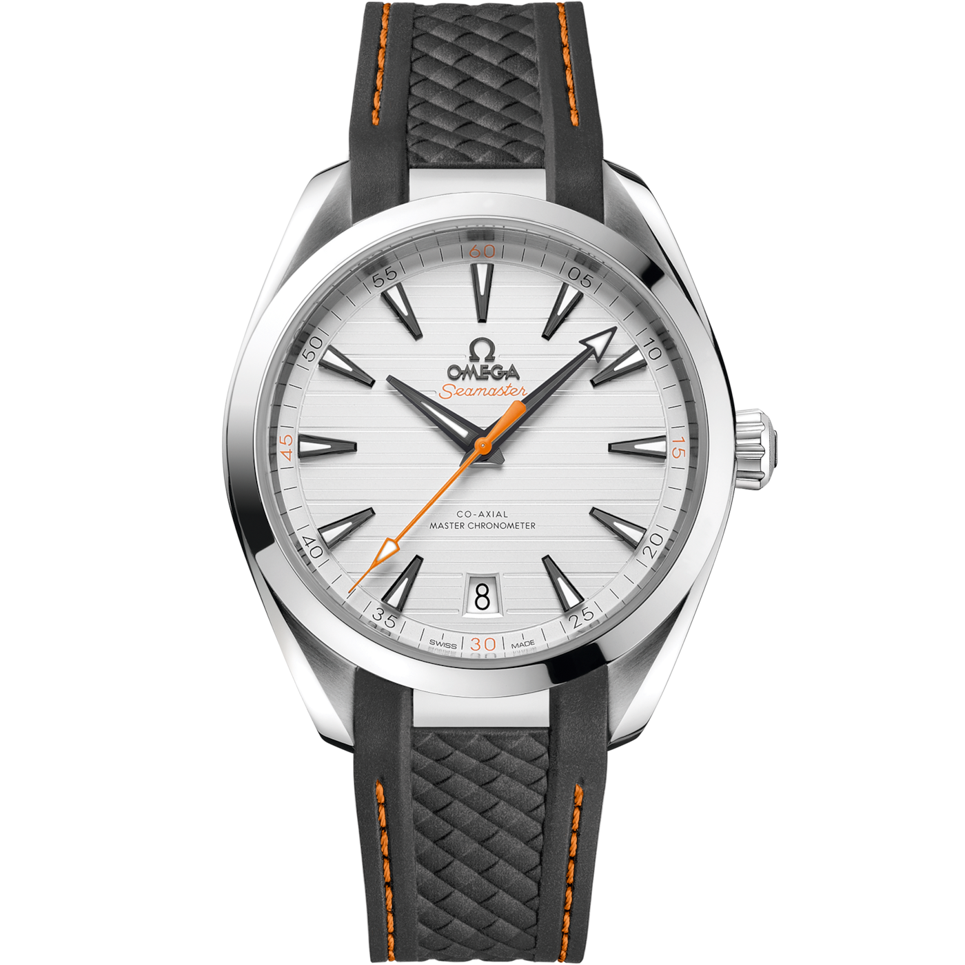 Omega Seamaster Aqua Terra 150M Master Chronometer 41 Stainless Steel / Silver / Rubber — Ref. 220.12.41.21.02.002