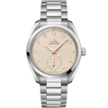 Omega Seamaster Aqua Terra 150M Master Chronometer Small Seconds 38 Stainless Steel / Sand - Diamond / Bracelet — Ref. 220.10.38.20.59.001