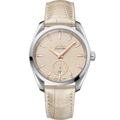 Omega Seamaster Aqua Terra 150M Master Chronometer Small Seconds 38 Stainless Steel / Sand / Alligator — Ref. 220.13.38.20.09.001