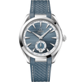 Omega Seamaster Aqua Terra 150M Master Chronometer Small Seconds 41 Stainless Steel / Blue / Rubber — Ref. 220.12.41.21.03.005