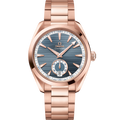 Omega Seamaster Aqua Terra 150M Master Chronometer Small Seconds 41 Sedna Gold / Blue / Bracelet — Ref. 220.50.41.21.03.001