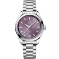 Omega Seamaster Aqua Terra 150M Master Chronometer 34 Stainless Steel / Lavender / Bracelet — Ref. 220.10.34.20.10.002