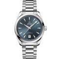 Omega Seamaster Aqua Terra 150M Master Chronometer 38 Stainless Steel / Atlantic Blue / Bracelet — Ref. 220.10.38.20.03.003