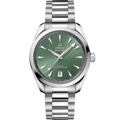 Omega Seamaster Aqua Terra 150M Master Chronometer 38 Stainless Steel / Bay Green / Bracelet — Ref. 220.10.38.20.10.002