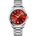 Omega Seamaster Aqua Terra 150M Master Chronometer 38 Stainless Steel / Terracotta / Bracelet — Ref. 220.10.38.20.13.003