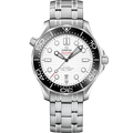 Omega Seamaster Diver 300M Master Co-Axial 42 Stainless Steel / White / Bracelet — Ref. 210.30.42.20.04.001