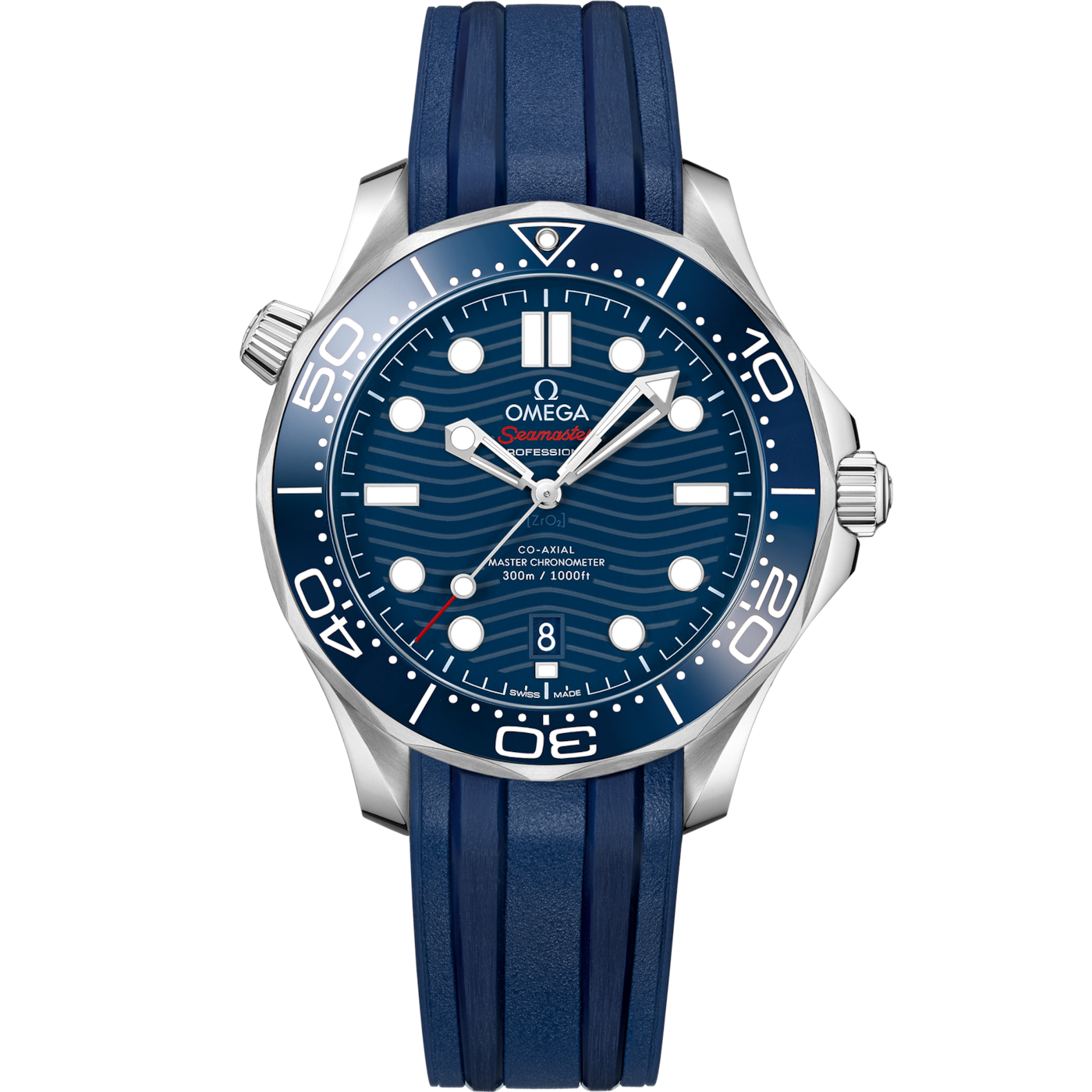 Omega Seamaster Diver 300M Master Co-Axial 42 Stainless Steel / Blue — Ref. 210.32.42.20.03.001