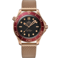Omega Seamaster Diver 300M Master Co-Axial 42 Bronze Gold / Black / Bracelet — Ref. 210.90.42.20.01.003