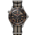 Omega Seamaster Diver 300M Master Co-Axial 42 James Bond No Time to Die / NATO — Ref. 210.92.42.20.01.001