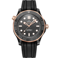 Omega Seamaster Diver 300M Master Co-Axial 43.5 Sedna Black — Ref. 210.62.44.20.01.001
