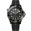 Omega Seamaster Diver 300M Master Co-Axial 43.5 Ceramic / Titanium / Black / Rubber — Ref. 210.92.44.20.01.001