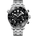 Omega Seamaster Diver 300M Master Co-Axial 44 Chronograph Stainless Steel / — Ref. 210.30.44.51.01.001