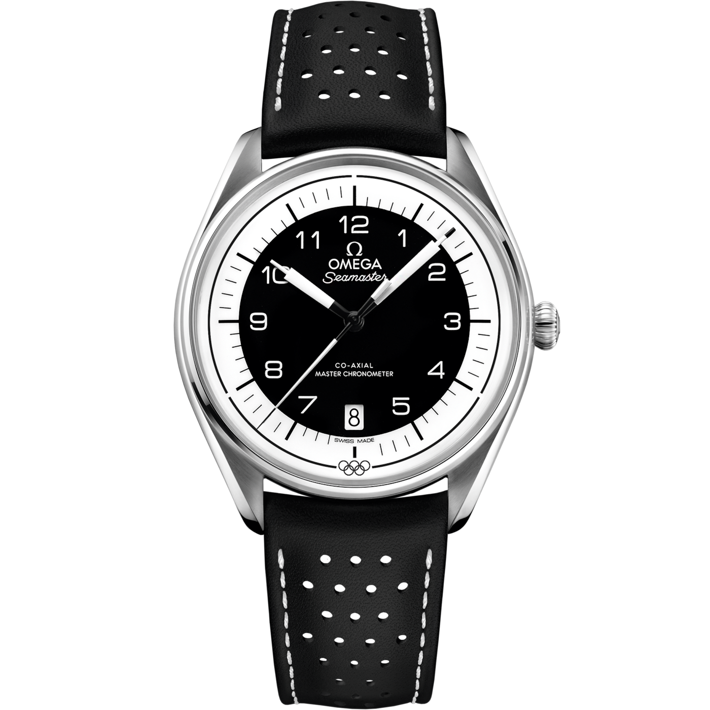 Omega Seamaster Master Co-Axial 39.5 Olympic Timekeeper Stainless Steel / Black / Black — Ref. 522.32.40.20.01.003