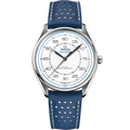 Omega Seamaster Master Co-Axial 39.5 Olympic Timekeeper Stainless Steel / White / Blue — Ref. 522.32.40.20.04.001
