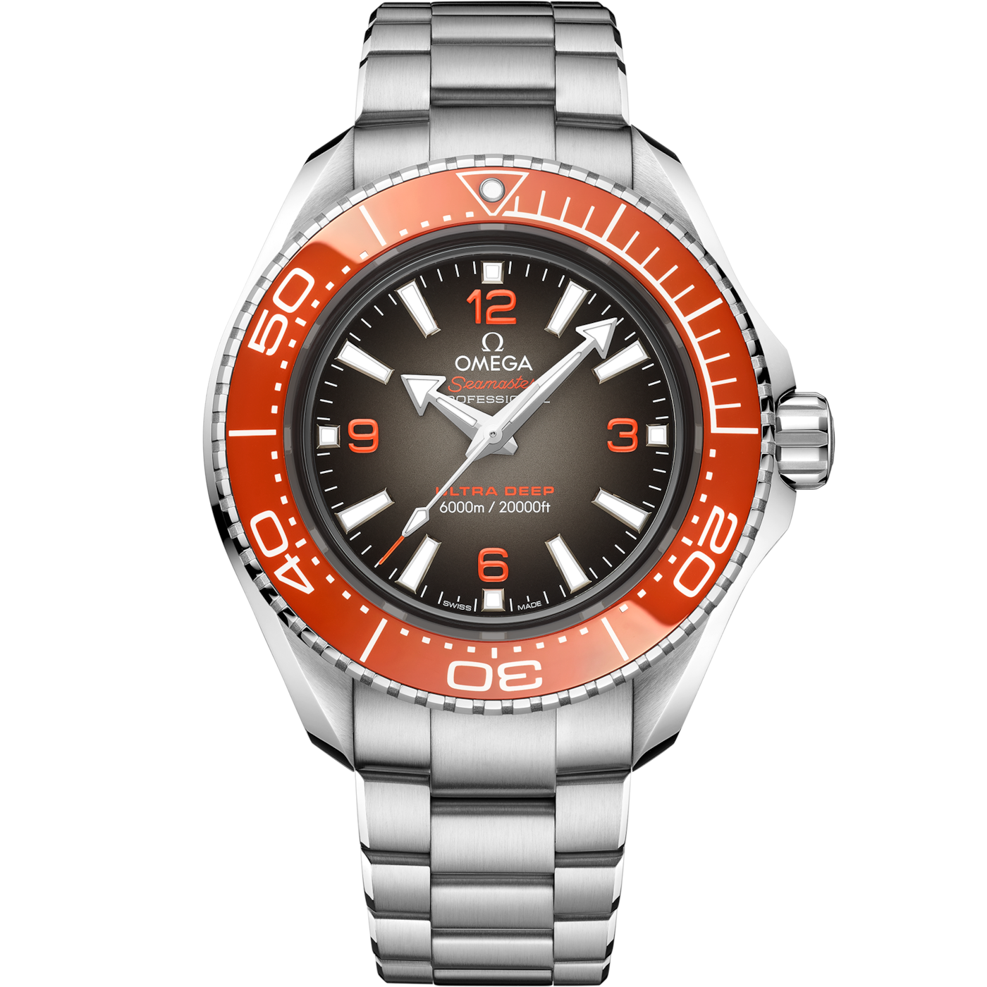 Omega Seamaster Planet Ocean Ultra Deep O-Megasteel / Grey — Ref. 215.30.46.21.06.001