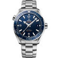 Omega Seamaster Planet Ocean 600M Co-Axial 43.5 Master Chronometer Stainless Steel / Blue / Bracelet — Ref. 215.30.44.21.03.001