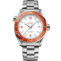 Omega Seamaster Planet Ocean 600M Co-Axial 43.5 Master Chronometer Stainless Steel / White / Bracelet — Ref. 215.30.44.21.04.001