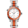 Omega Seamaster Planet Ocean 600M Co-Axial 43.5 Master Chronometer Stainless Steel / White / NATO — Ref. 215.32.44.21.04.001