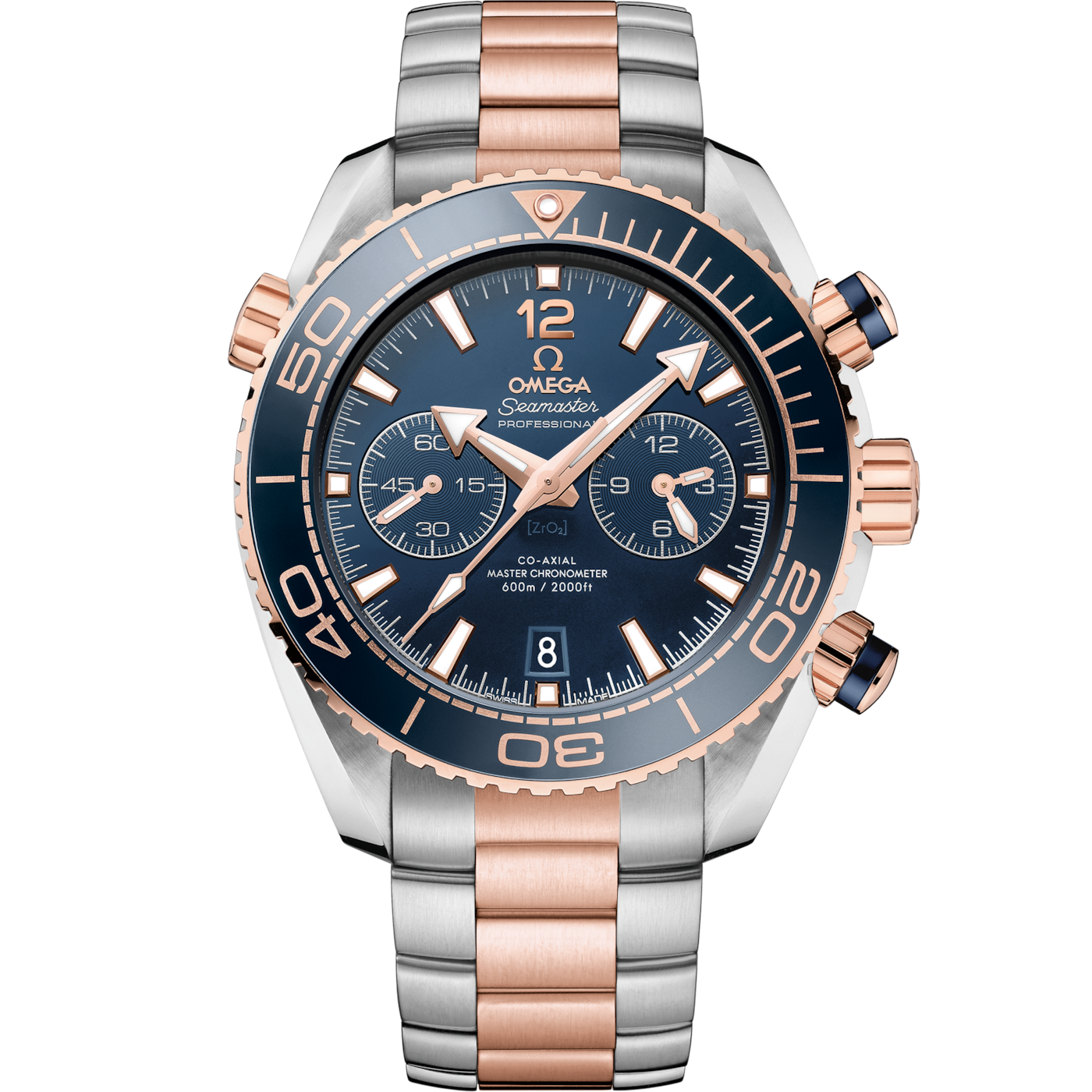 Omega Seamaster Planet Ocean 600M Co-Axial 45.5 Master Chronometer Chronograph — Ref. 215.20.46.51.03.001